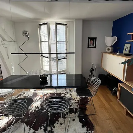 アパート Petit Loft Au Coeur Du Marais *