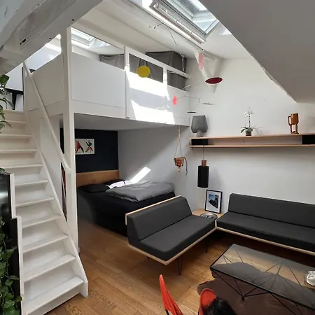 아파트 Petit Loft Au Coeur Du Marais 파리