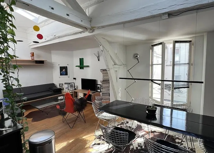 아파트 Petit Loft Au Coeur Du Marais 파리