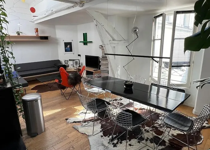 Petit Loft Au Coeur Du Marais 아파트 *